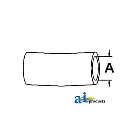 A & I Products Radiator Hose, Lower 4" x1.5" x1.5" A-15622-72852
